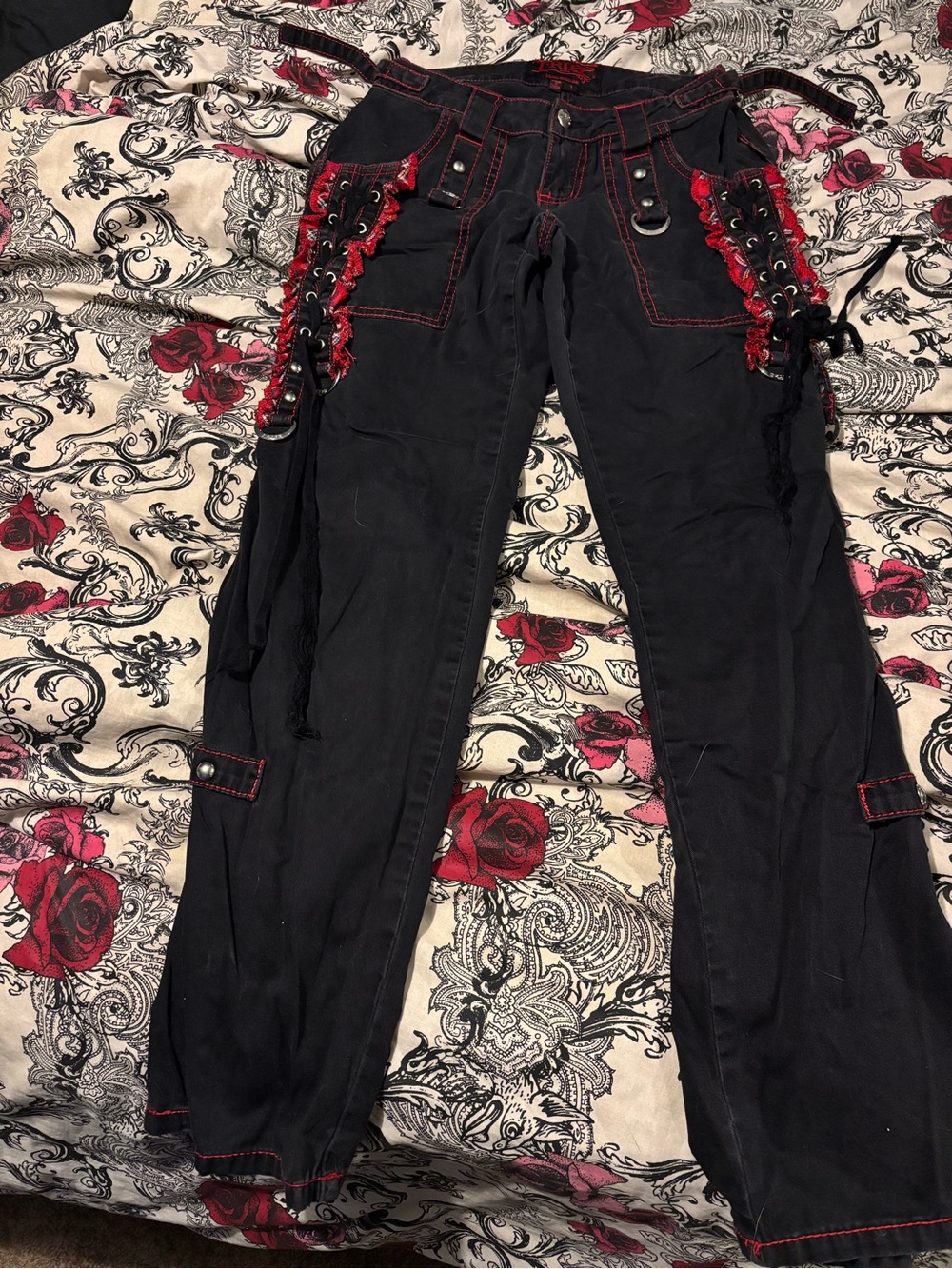 Original Tripp pants with flare zipper bottoms